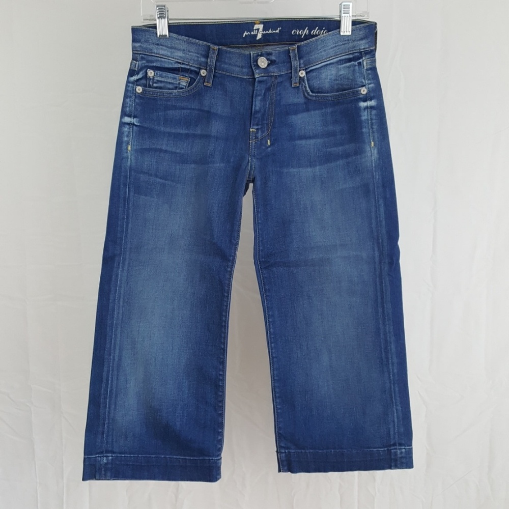 7 For All Mankind Crop Dojo Size 28 RN 115561